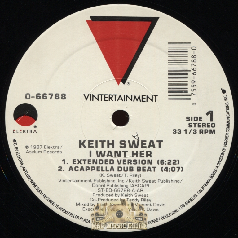 Keith Sweat - I Want Her: Record | Rap Music Guide